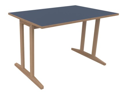 Table Soline piètement à dégagement latéral - 120x80 cm